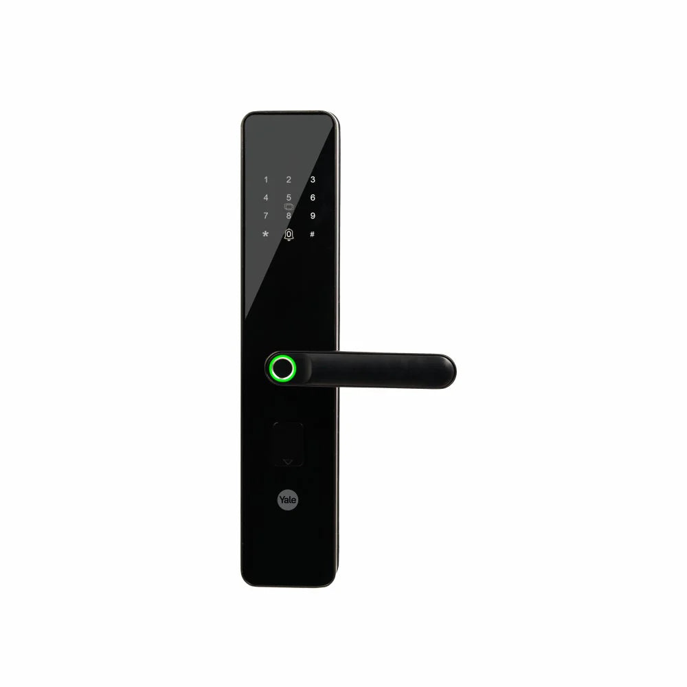 Yale Smart Door Lock YDME100NxT Black, Fingerprint Access