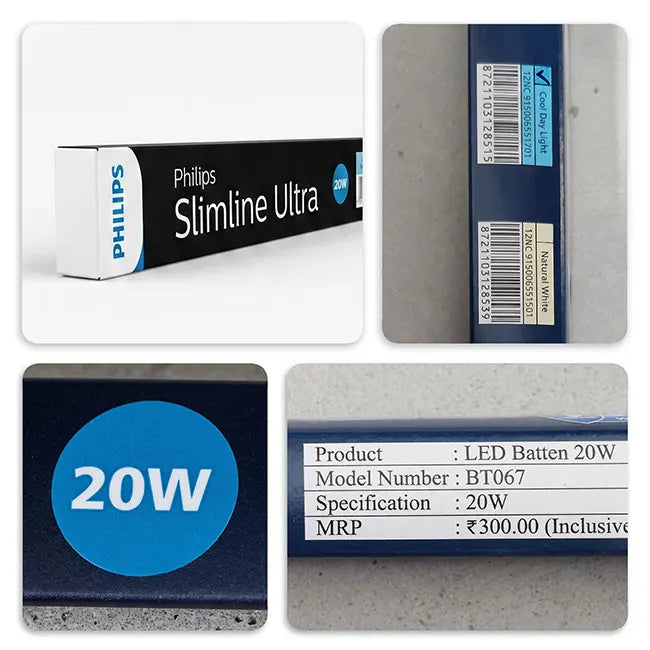 Philips Slimline Ultra LED Tube Light, 20W