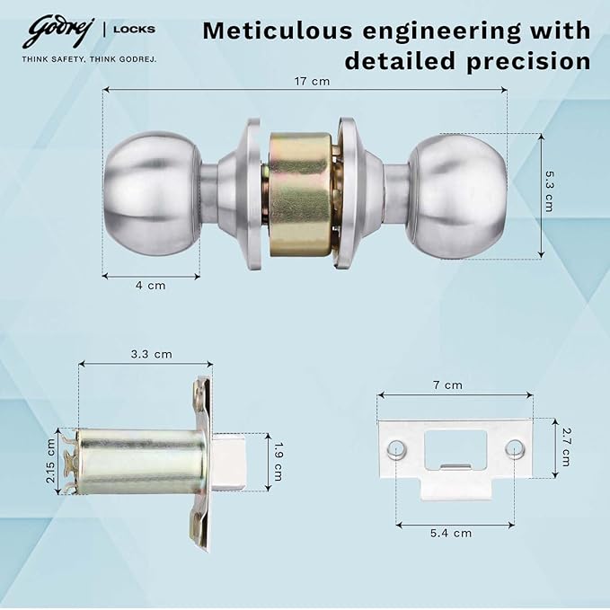 Godrej Cylindrical Locks SS