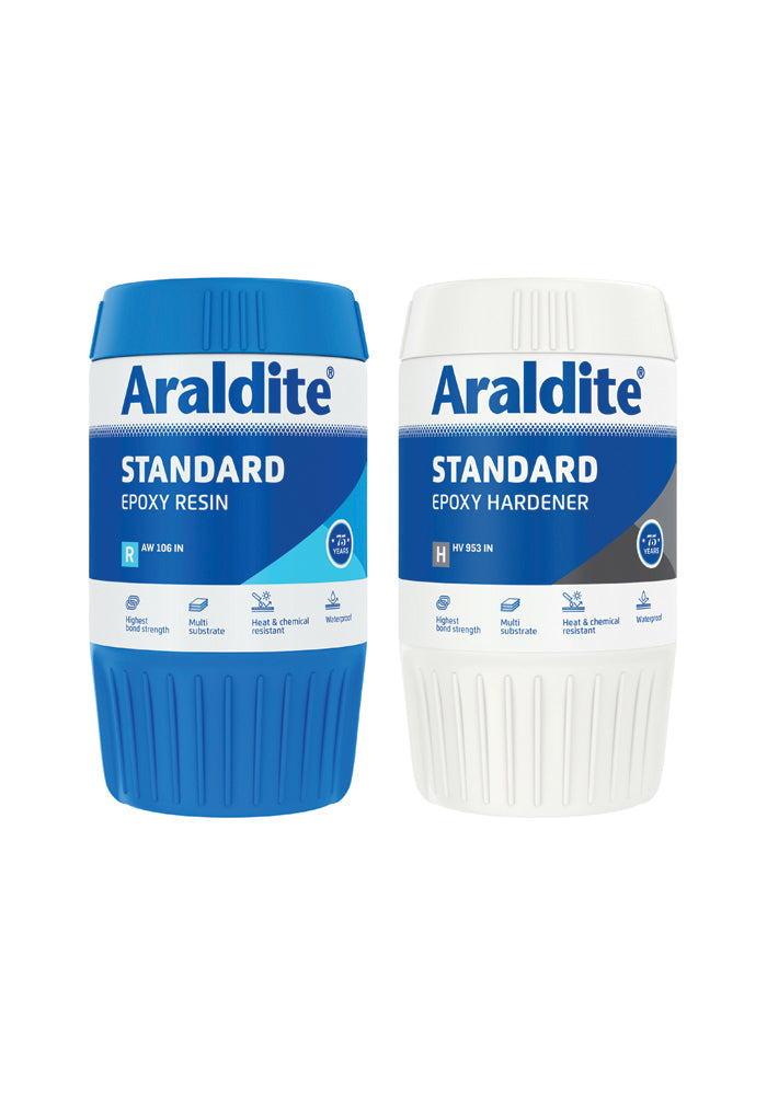 Get an ultimate, industrial-strength bond for your most critical repairs with genuine Araldite Standard Epoxy. Delivers a permanent, high-strength fix, with fast 60-min delivery in Bengaluru.