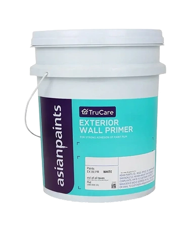 Give your exterior paint its first line of defence with genuine Asian Paints TruCare Exterior Primer. Resists moisture for a durable finish. Fast delivery in 60 mins in Bangalore.