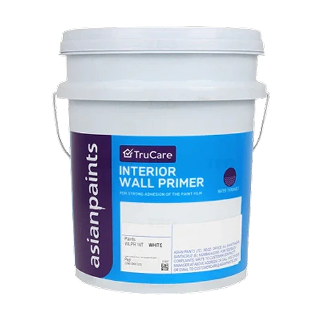 Bring out the true, rich color of your paint with genuine Asian Paints TruCare Interior Wall Primer (20L). Fast 60-min delivery in Bangalore.