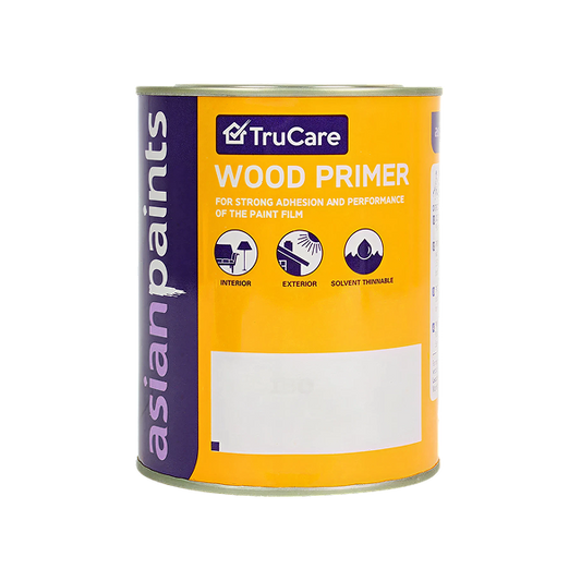 Protect and beautify your wooden furniture and doors with genuine Asian Paints TruCare Wood Primer. Fast 60-min delivery in Bangalore.