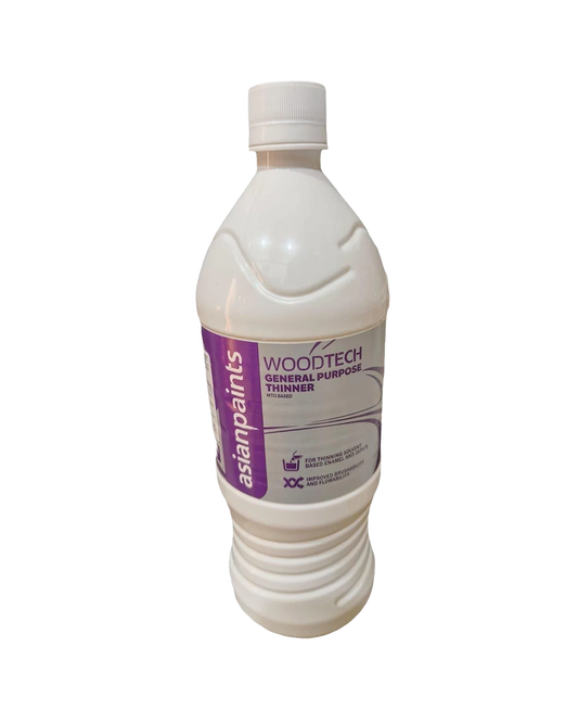 Achieve the perfect paint consistency and a smooth finish with genuine Asian Paints Thinner. Ideal for oil-based paints, with fast 60-min delivery in Bengaluru.