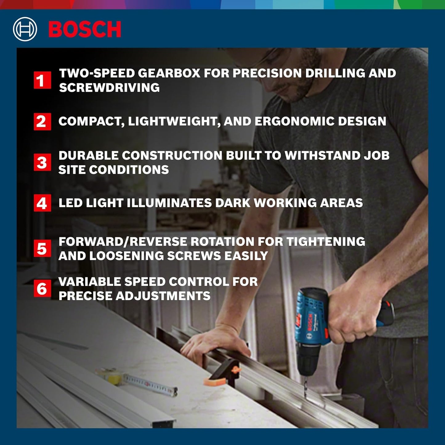 Bosch Professional GSR 120 Li Cordless Drill Driver