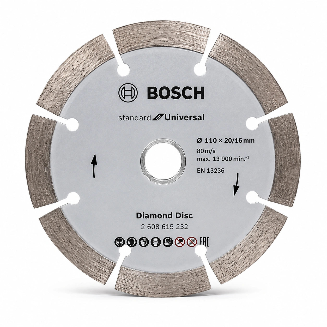 Bosch Expert 110mm (4") Segmented Diamond Cutting Blade