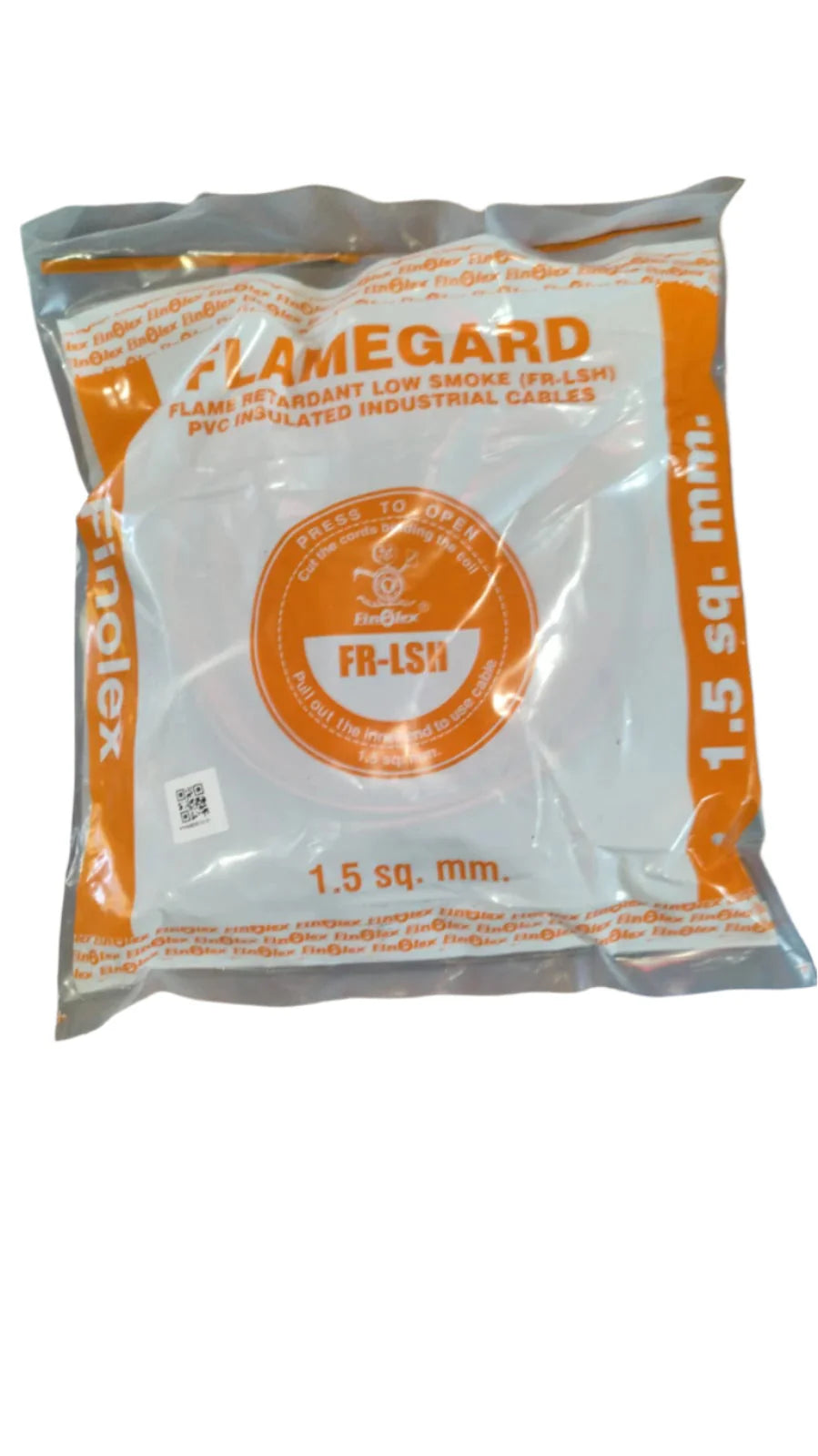Get enhanced fire safety for your home with genuine Finolex Flamegard FR-LSH Wire. A low-smoke, flame-retardant wire for superior protection, with fast 60-min delivery in Bengaluru.