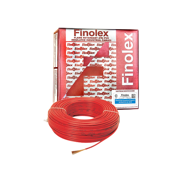 Ensure dependable fire safety in your home with genuine Finolex Silver FR Wire. The trusted, flame-retardant choice for reliable wiring, with fast 60-min delivery in Bengaluru.