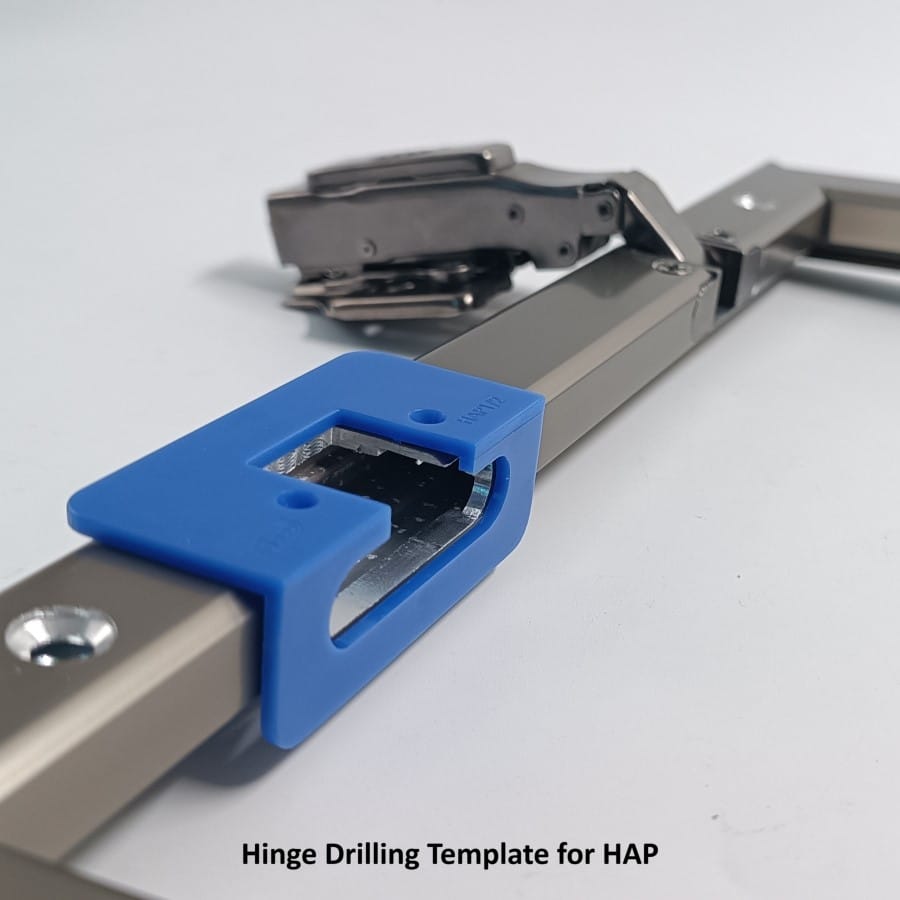 Ebco Hinge Drilling Template for HAP