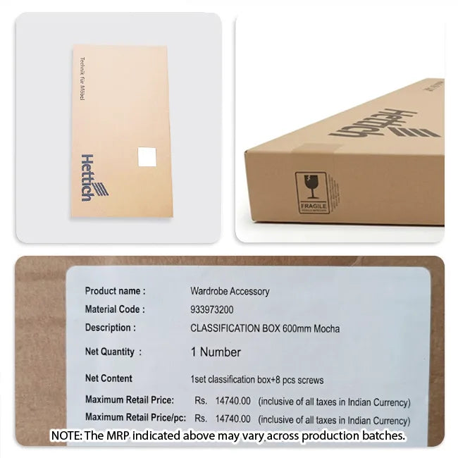 Hettich Leather Classification Box Wardrobe Accessory