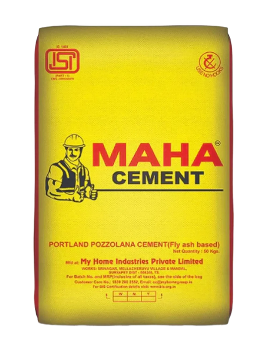 Maha PPC Cement, 50 Kg Bag - HomeRun - 345.00