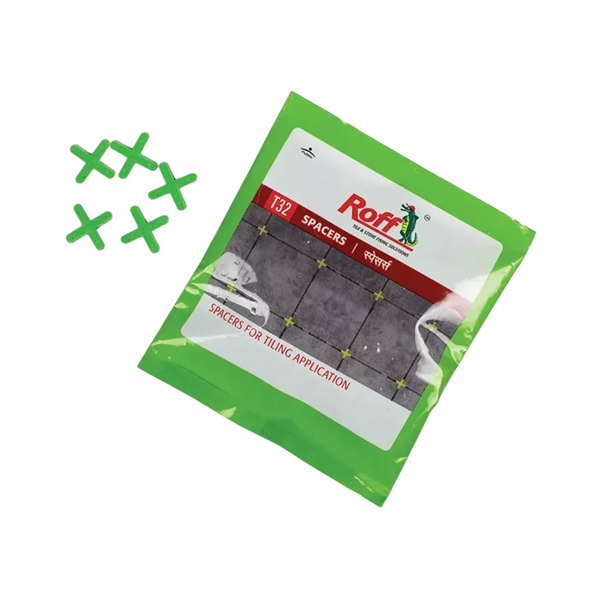 Roff tile spacers in 2mm to 4mm sizes pack of 100 pieces for precise tile joint spacing