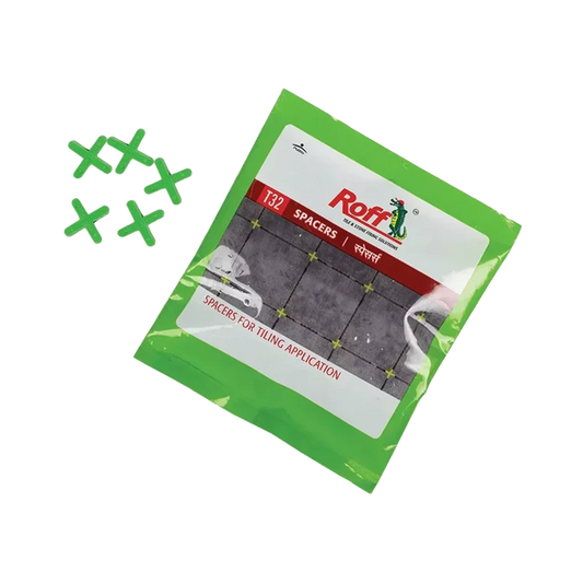 Roff tile spacers in 2mm to 4mm sizes pack of 100 pieces for precise tile joint spacing