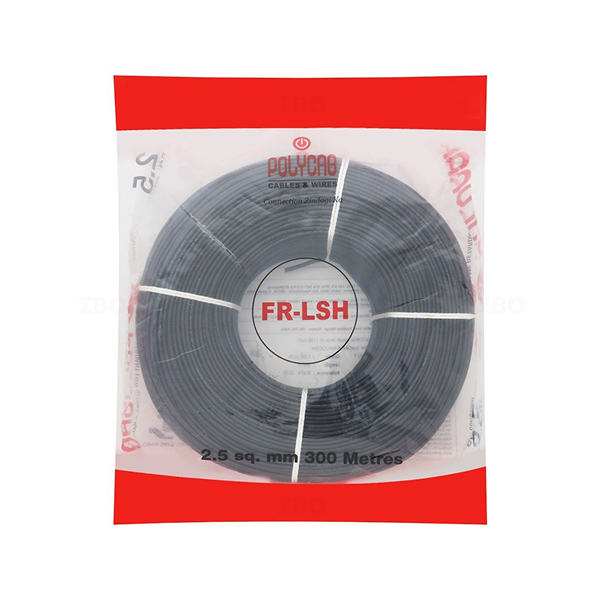 Ensure ultimate fire safety for your home with genuine Polycab FRLS-H Single Core Wire. Flame retardant, low smoke wire for maximum protection, with fast 60-min delivery in Bengaluru.