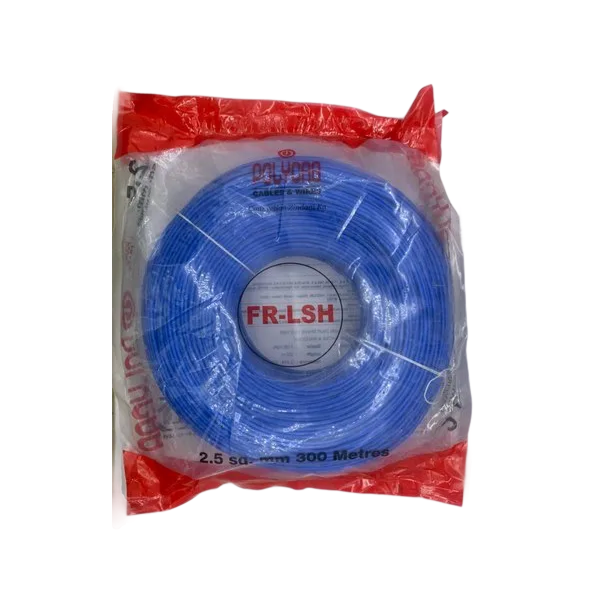 Ensure ultimate fire safety for your home with genuine Polycab FRLS-H Single Core Wire. Flame retardant, low smoke wire for maximum protection, with fast 60-min delivery in Bengaluru.