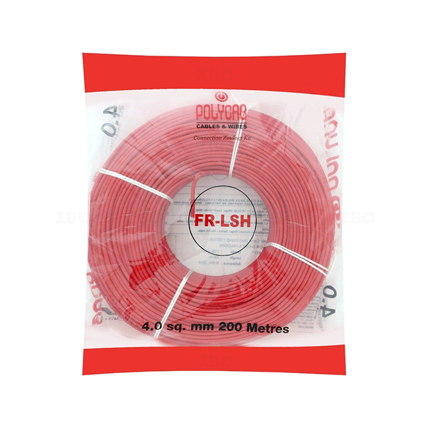 Ensure ultimate fire safety for your home with genuine Polycab FRLS-H Single Core Wire. Flame retardant, low smoke wire for maximum protection, with fast 60-min delivery in Bengaluru.