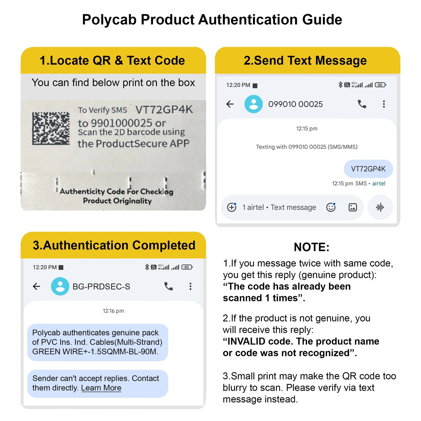 Polycab FRLS-H Single Core Wire