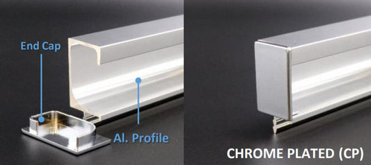 Achieve a sleek, integrated design for your modern cabinets with a genuine Ebco Aluminium Profile Handle. The perfect choice for a minimalist aesthetic, with fast 60-min delivery in Bengaluru.