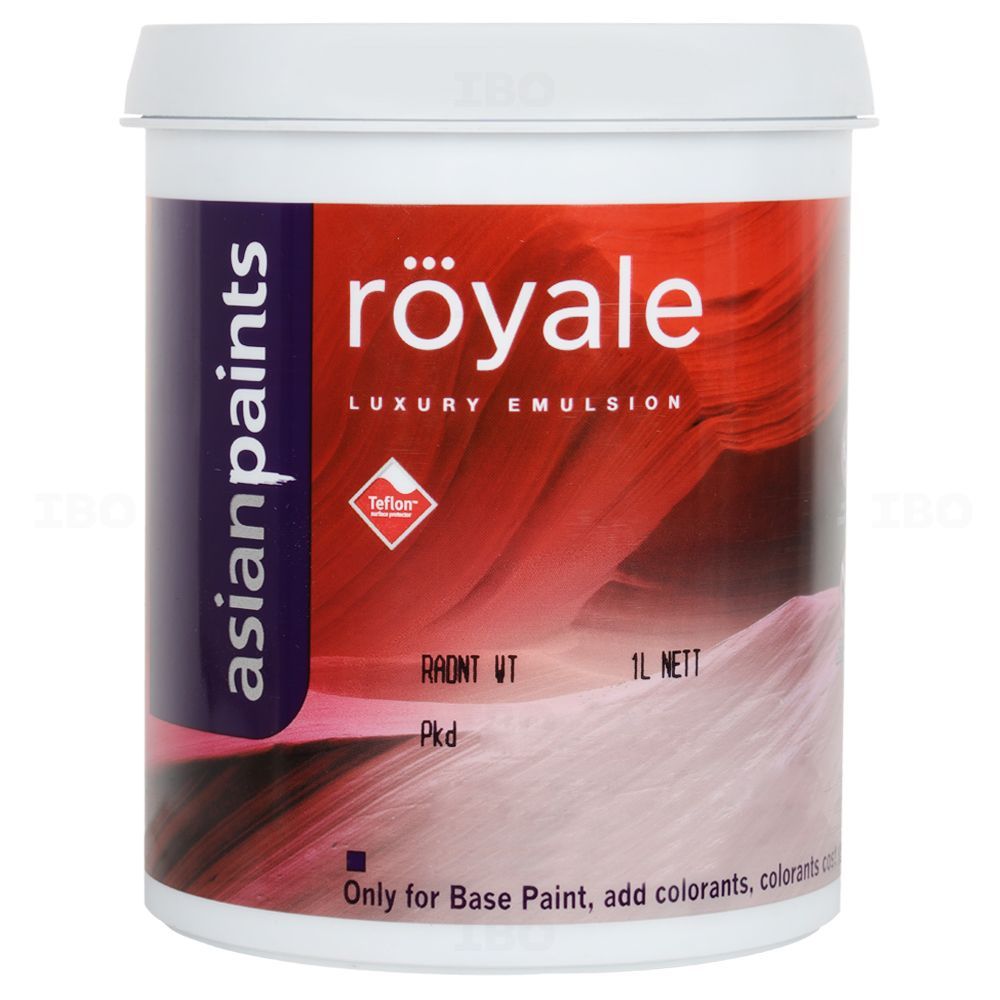 Adorn your walls with the elegant sheen of genuine Asian Paints Royale Luxury Emulsion. A durable, washable paint for a sophisticated home, with fast 60-min delivery in Bengaluru.