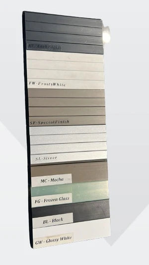 Ebco Roll Top Pro - Vertical (with Overlay Rails & Cover Profile)