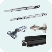 Hinges, Channels & Handles