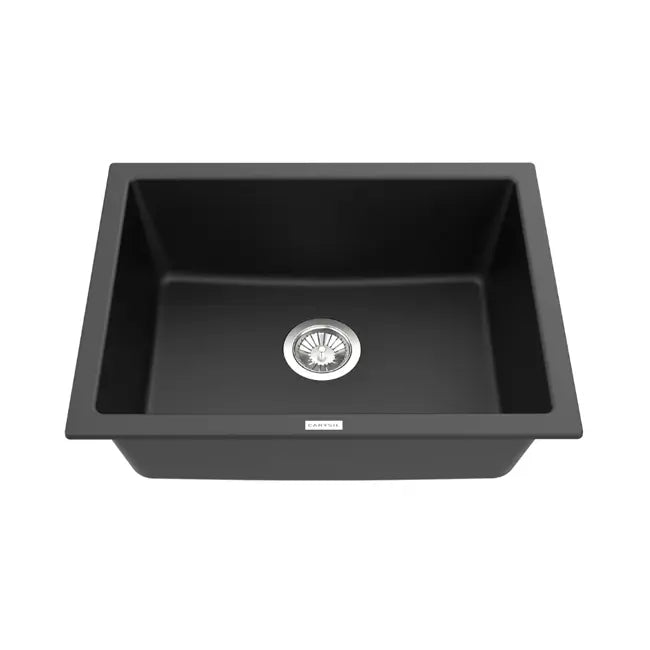 Carysil Single Bowl Quartz Kitchen Sink - Nera Series