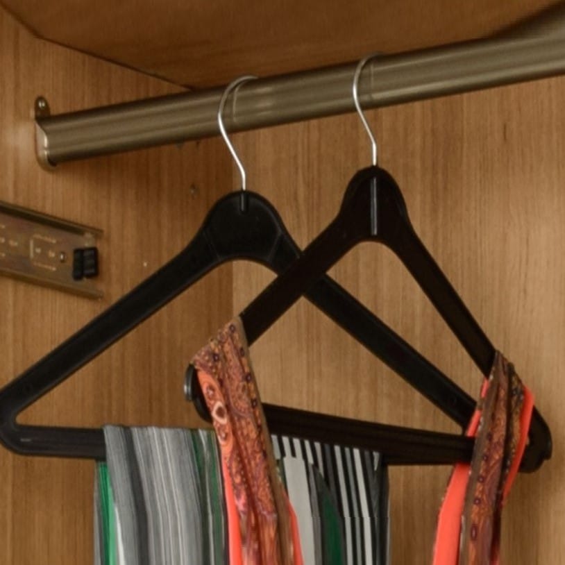 EBCO Wardrobe Rail Fittings