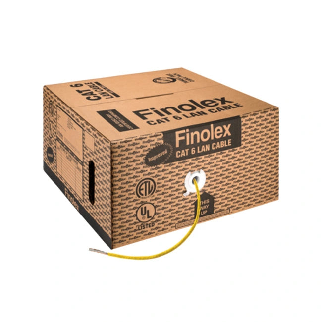 Finolex CAT6 LAN Cable, 100m Coil
