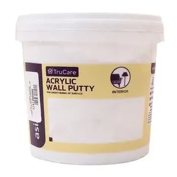 Get an ultimate, butter-smooth finish with genuine Asian Paints TruCare Acrylic Putty, the perfect base for a premium paint job. Fast 60-min delivery in Bangalore.
