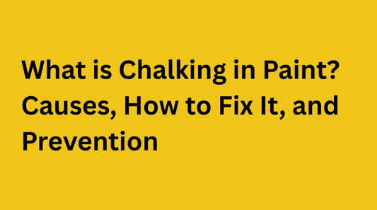 Chalking in Paint