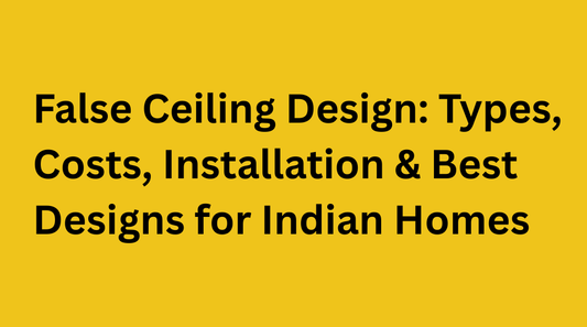 False Ceiling Design Types