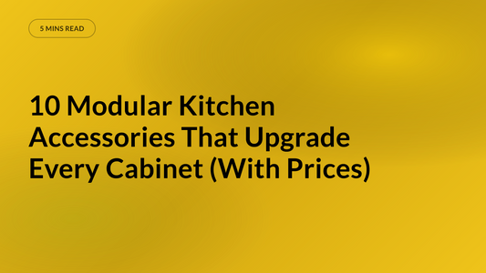 10 Modular Kitchen Accessories That Upgrade Every Cabinet (With Prices)