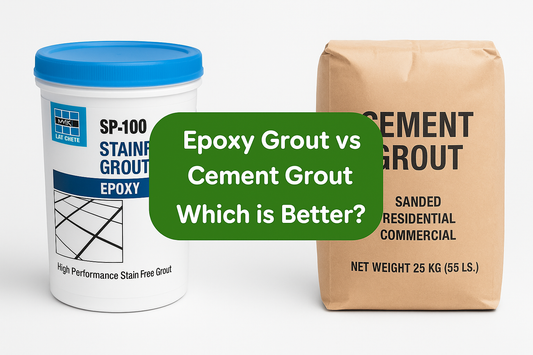 Epoxy Grout vs Cement Paste: What’s Best for Bathroom Tiles in India? (Expert Guide for 2025)