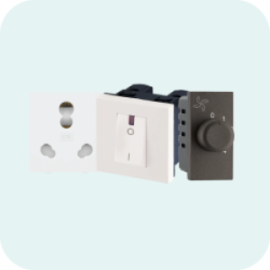 legrand and anchor roma switches, fan regulators and sockets available at HomeRun