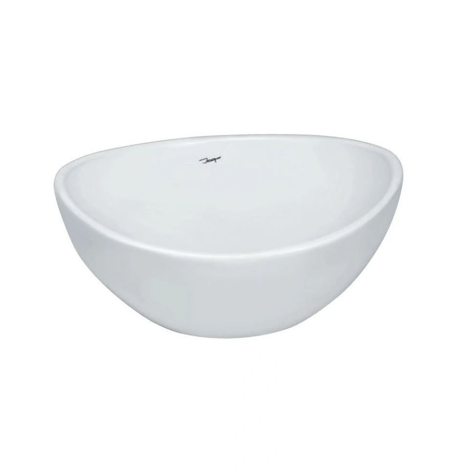 Jaquar Continental Table Top Basin | White, 425x340x175mm | CNS-WHT-903