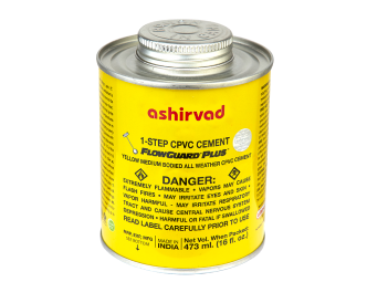 Ashirvad Flowguard Plus 1 Step CPVC Yellow Medium Solvent Cement