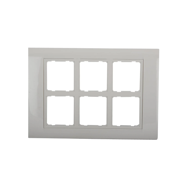 Anchor Tresa Plate with Frame, White | HomeRun, Bangalore