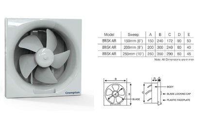 Crompton Brisk Air Exhaust Fan