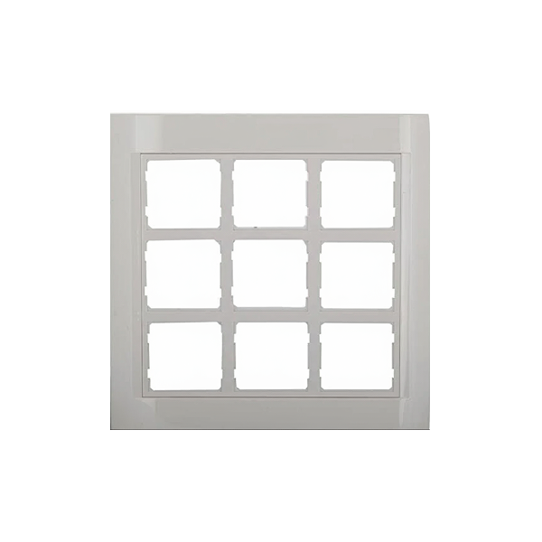 Anchor Tresa Plate with Frame, White | HomeRun, Bangalore