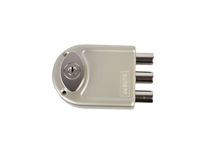 Europa Main Door Lock Antique Brass/Nickel Steel