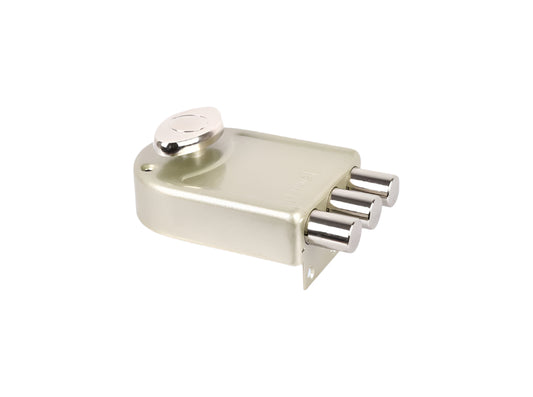Europa Main Door Lock Antique Brass/Nickel Steel