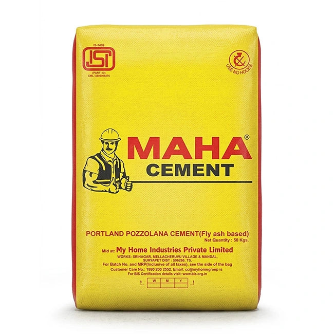 Maha PPC Cement, 50 Kg Bag | HomeRun, Bangalore