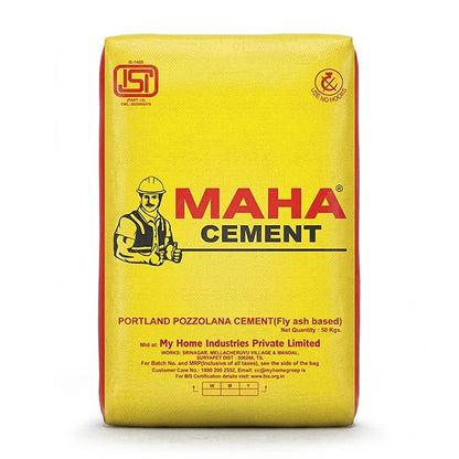 Maha PPC Cement, 50 Kg Bag | HomeRun, Bangalore