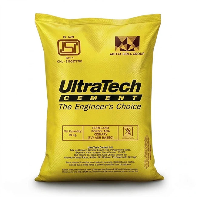Maha Cement 50 kg Portland Pozzolana Cement PPC fly ash based bag, IS 1409 BIS certified, buy online at HomeRun