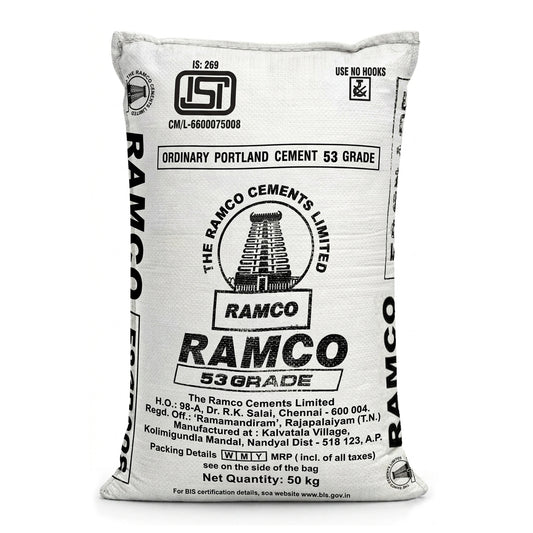 Ramco Cement OPC 53 Grade, 50 Kg Bag | HomeRun, Bangalore
