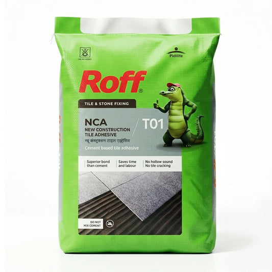 Roff T01 NCA Tile Adhesive, Grey, 30 Kg Bag | HomeRun, Bangalore