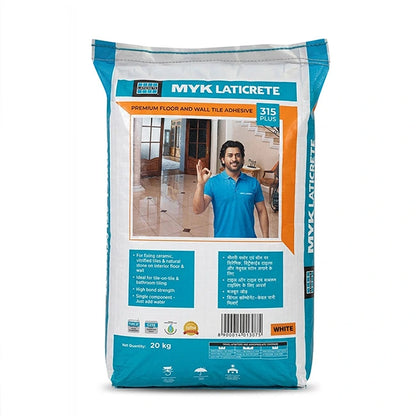 MYK Laticrete 315 Plus Tile Adhesive, White, 20 Kg Bag | HomeRun, Bangalore