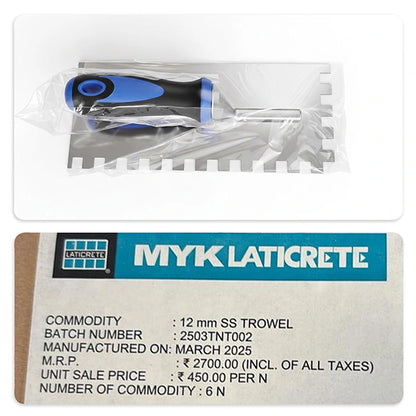 MYK Laticrete Notch Trowel