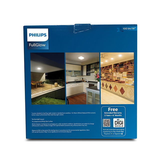 Philips Full Glow LED Surface Light, Round