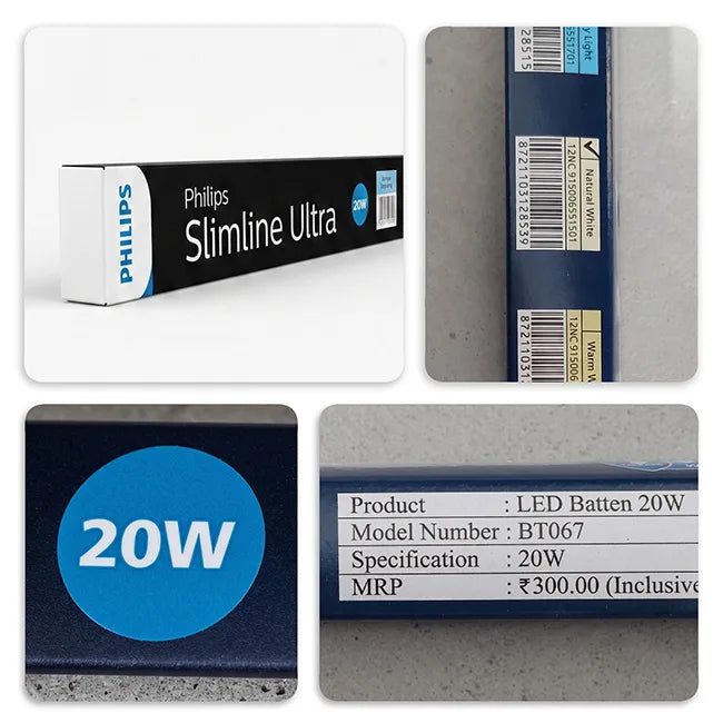 Philips Slimline Ultra LED Tube Light, 20W